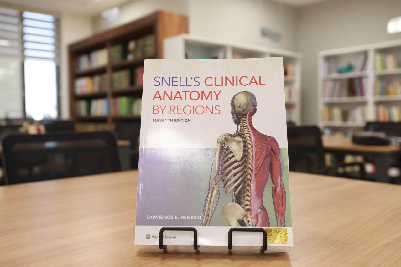 The Central Library at Al-Zahraa University  for Women announces the availability of the latest and most important anatomy references